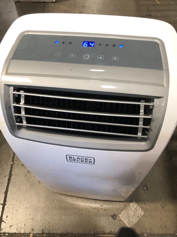 Photo 2 of ***PARTS OINLY***
BLACK+DECKER 14,000 BTU Portable Air Conditioner with Remote Control, White