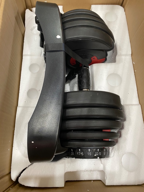 Photo 3 of ***PARTS ONLY*** Bowflex SelectTech 552 Adjustable Dumbbell (single, Old Packaging)
