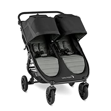 Photo 1 of Baby Jogger City Mini GT2 All-Terrain Double Stroller, Slate , 40.7x29.25x42.25 Inch (Pack of 1)
