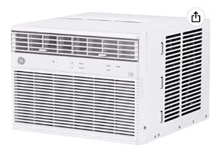 Photo 1 of ***PARTS ONLY*** GE Window Air Conditioner 12000 BTU, Wi-Fi Enabled, Energy-Efficient Cooling for Large Rooms, 10K BTU Window AC Unit with Easy Install Kit, Control Using Remote or Smartphone App
