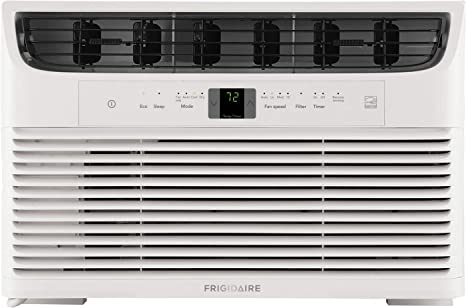 Photo 1 of Frigidaire FFRE083WA1 Window-Mounted Room Air Conditioner, 8,000 BTU, White
