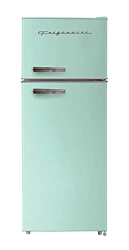 Photo 1 of Frigidaire EFR753-MINT 2 Door Apartment Size Refrigerator with Freezer, 7.5 Cu Ft, Retro, Mint
