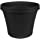 Photo 1 of Bloem Terra Pot Planter (TR2400), Black, 24"
