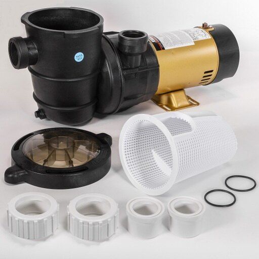 Photo 1 of XtremepowerUS 1.5HP High Flow Swimming Pool Pump Energy Efficient (2) Speed Above-Ground Pump
