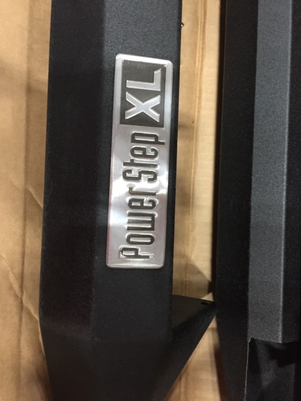 Photo 2 of ***MISSING BOX 2*** POWERSTEP XL 1.5" ADDITIONAL DROP - 18-21 JEEP WRANGLER JL, 4-DOOR,

AMP Research 75132-01A PowerStep Electric Running Boards for 2018-2021 Jeep Wrangler JL, 4-Door , Black
