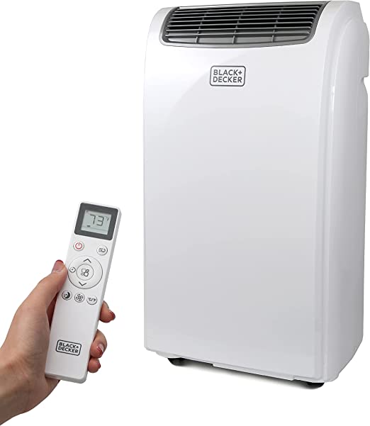 Photo 1 of BLACK+DECKER 10,000 BTU Portable Air Conditioner with Remote Control, White
