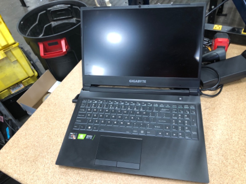 Photo 1 of GIGABYTE A5 X1 - 15.6" FHD IPS Anti-Glare 240Hz - AMD Ryzen™ 9 5900HX - NVIDIA GeForce RTX 3070 Laptop GPU 8 GB GDDR6 - 16 GB Memory - 512 GB PCIe SSD - Win 11 Home - Gaming Laptop (A5 X1-CUS2130SB)

-laptop ran into an issue during initial reset (see ima
