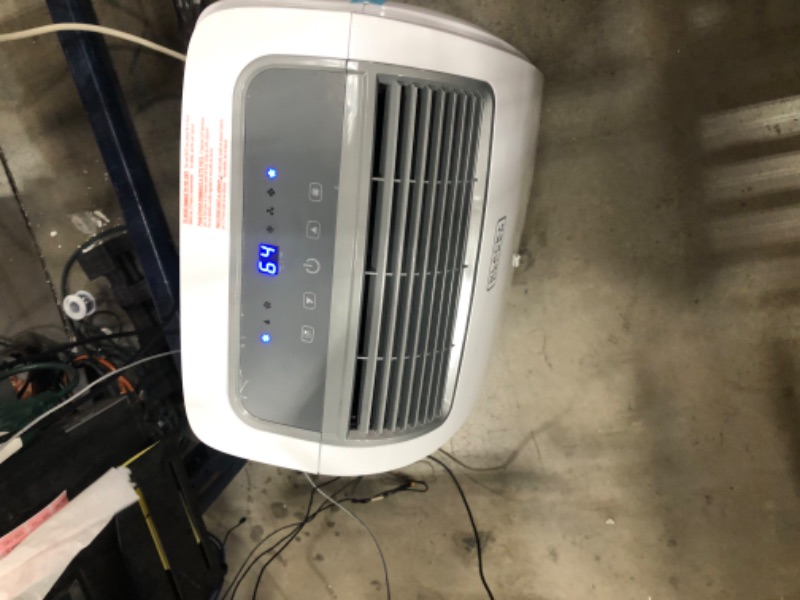 Photo 2 of BLACK+DECKER 10,000 BTU Portable Air Conditioner with Remote Control, White

- cracked window accessory
