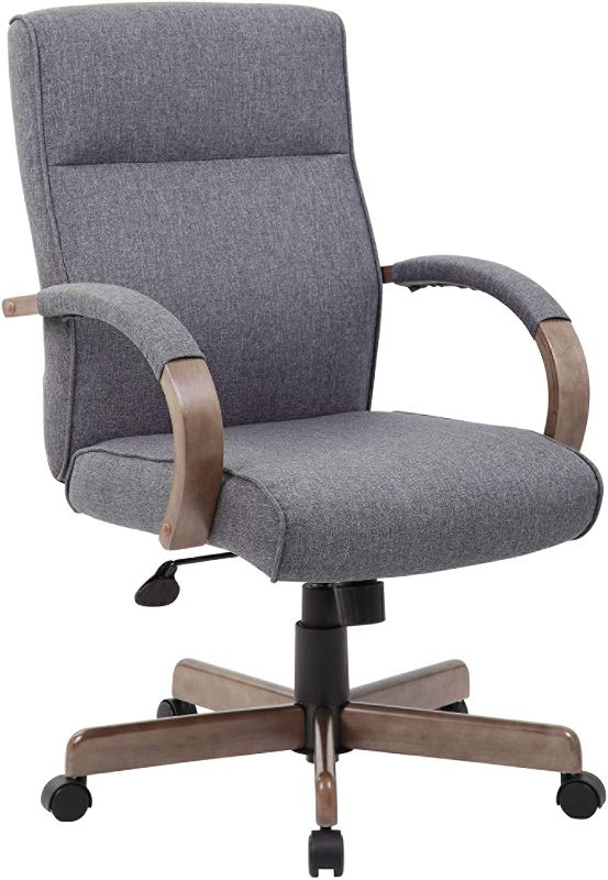 Photo 1 of Boss Office Products (BOSXK) Chairs Executive Seating, Gray