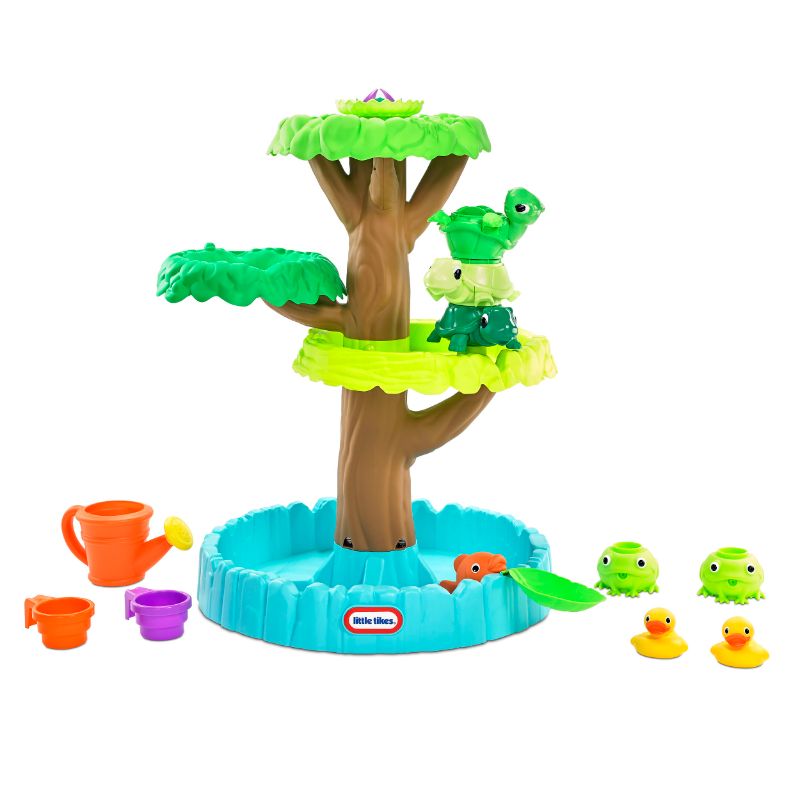 Photo 1 of Little Tikes Magic Flower Water Table with Blooming Flower and 10+ Accessories
