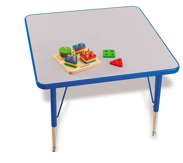 Photo 1 of 30 X 30 KIDS TABLE TOP GREY AND BLUE