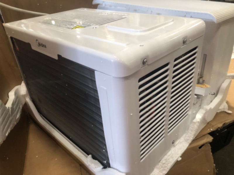 Photo 7 of **PARTS ONLY**NON FUNCTIONAL* DAMAGED* Midea 12,000 BTU U-Shaped Inverter Window Air Conditioner WiFi, 9X Quieter, Over 35% Energy Savings ENERGY STAR MOST EFFICIENT
