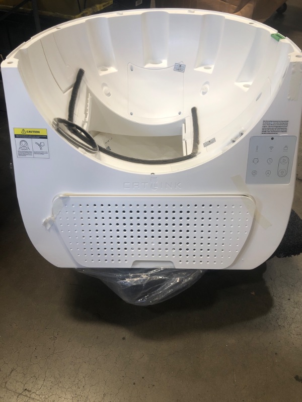 Photo 2 of **MISSING PARTS** MINOR DAMAGE* Catlink Self-Cleaning Cat Litter Box, Automatic Cat Litter Box, APP Control, Double Odor Removal, Health Report, Extra Large, Smart Cat Litter Box for Multiple Cats (Luxury Pro)
