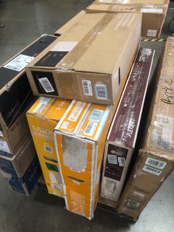 Photo 2 of MIXED PALLET OF DAMAGED TVS AND MONITORS**NO REFUNDS**MIXED SIZES