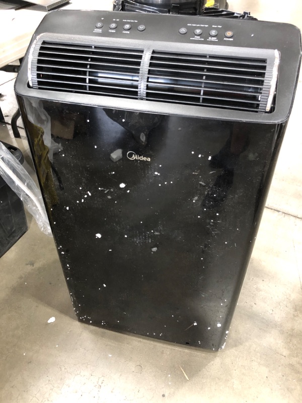 Photo 7 of **MINOR SCRATCHES** Midea Duo 12,000 BTU(10,000 BTU SACC)Ultra Quiet Smart HE Inverter Portable Air Conditioner,Dehumidifier,and Fan-Cools Upto 450 Sq.ft,Works with Alexa
