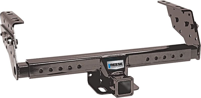 Photo 1 of **MINOR DAMAGE** Reese Towpower 37042 Class III Multi-Fit Receiver Hitch with 2" Receiver opening, Black

