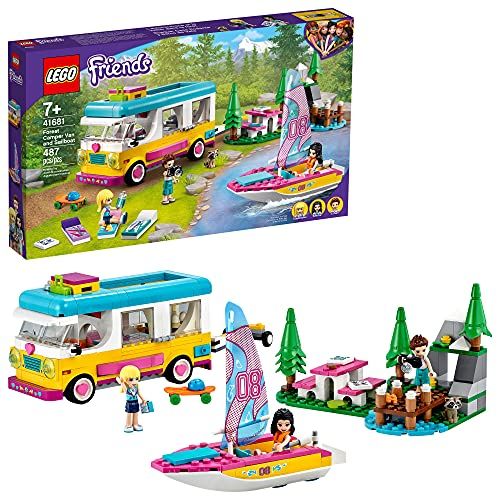 Photo 1 of **MISSING PARTS** LEGO Forest Camper Van and Sailboat 41681 Building Set (487 Pieces)
