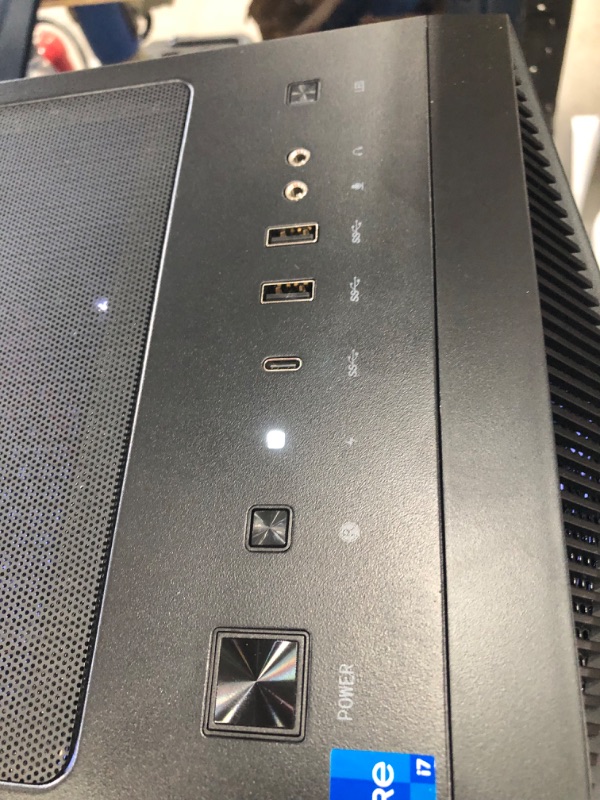 Photo 18 of powers on did not display anything needs professional repair 

MSI Aegis RS Gaming Desktop PC, Intel Core i7-12700KF, GeForce RTX 3080 ventus Ti, 16GB Memory (Dual-CHL), 1TB NVMe SSD, WiFi 6E, Liquid Cooling, USB Type-C, Win 11 Home, Keyboard and Mouse (1