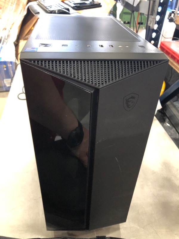 Photo 3 of powers on did not display anything needs professional repair 

MSI Aegis RS Gaming Desktop PC, Intel Core i7-12700KF, GeForce RTX 3080 ventus Ti, 16GB Memory (Dual-CHL), 1TB NVMe SSD, WiFi 6E, Liquid Cooling, USB Type-C, Win 11 Home, Keyboard and Mouse (1