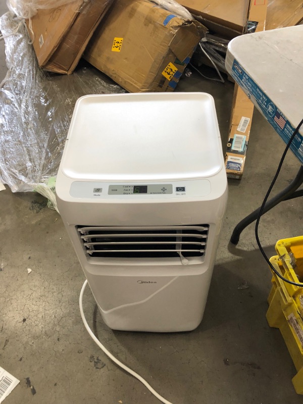 Photo 2 of Midea 8,000 BTU ASHRAE (5,300 BTU SACC) Portable Air Conditioner, Cools up to 175 Sq. Ft., Works as Dehumidifier & Fan, Remote Control & Window Kit Included