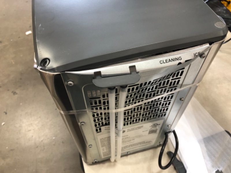 Photo 1 of GE Profile Opal | Countertop Nugget Ice Maker with Side Tank | Portable Ice Machine Makes up to 24 lbs. of Ice Per Day | Stainless Steel Finish