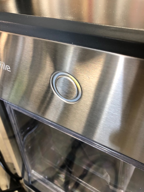 Photo 6 of GE Profile Opal | Countertop Nugget Ice Maker with Side Tank | Portable Ice Machine Makes up to 24 lbs. of Ice Per Day | Stainless Steel Finish