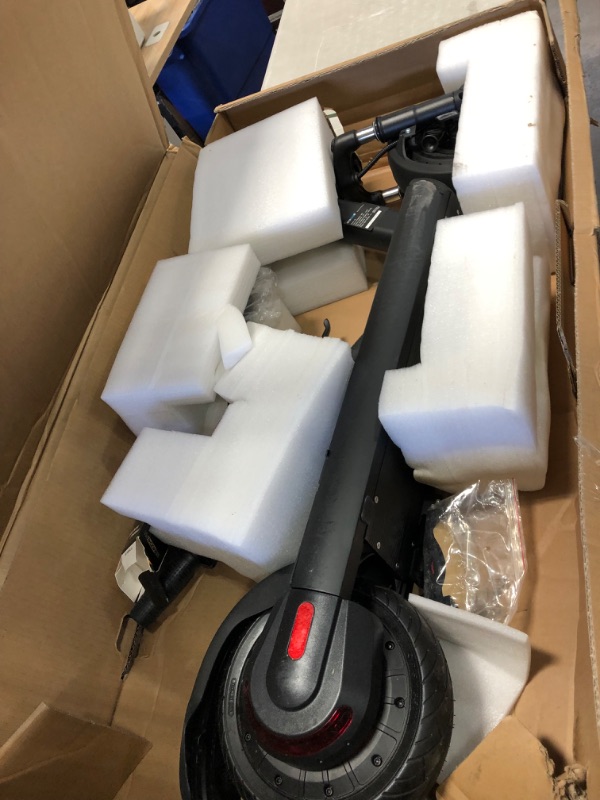 Photo 1 of (read notes on functionality)
Gyroor Electric Scooter Adults with Dual Shock Absorbers Up to 31 Miles 18.6Mph,Turn Signal 500W Motor NFC Safety Lock,IP67 Core Components Waterproof Foldable Scooter Electric for Adults