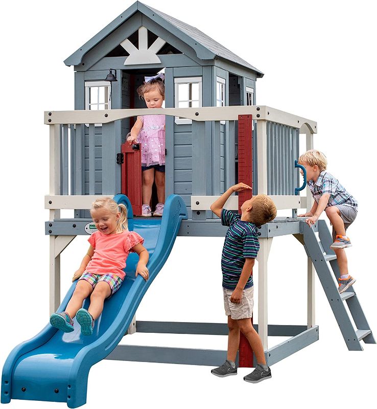Photo 1 of ***BOX 1 OF 3 ONLY****Backyard Discovery Beacon Heights Elevated Playhouse
