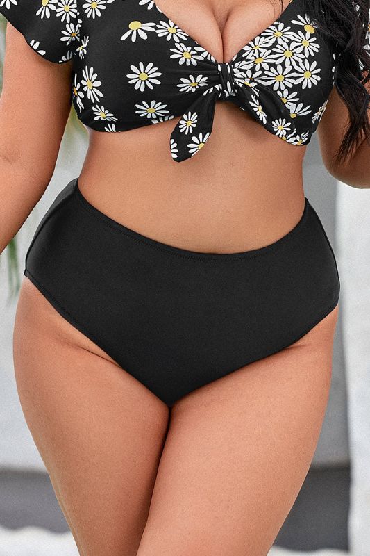 Photo 1 of Lucia High Waisted Plus Size Bikini Bottom size 0X 
WAIST:33.8-36.8in
HIP:44.5-45.3in
