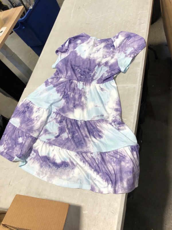 Photo 1 of Childs tye dye dress size large 
size large 