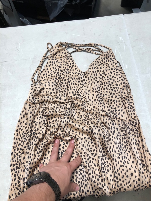 Photo 1 of cupshe leopard print dress size large 