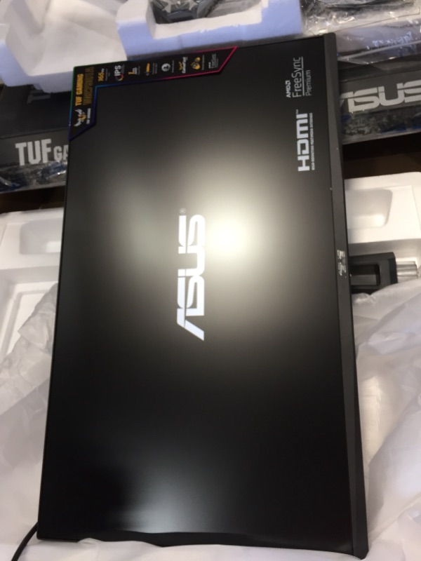 Photo 5 of ASUS TUF Gaming VG279Q1A 27” Gaming Monitor, 1080P Full HD, 165Hz (Supports 144Hz), IPS, 1ms, Adaptive-sync/FreeSync Premium, Extreme Low Motion Blur, Eye Care, HDMI DisplayPort
