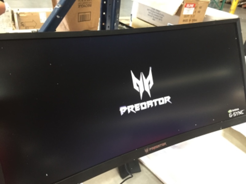 Photo 2 of Acer Predator Z35 35-inch Curved Full HD (2560 x 1080) NVIDIA G-Sync Display, 144Hz, 2x9w speakers, HDMI & DP
