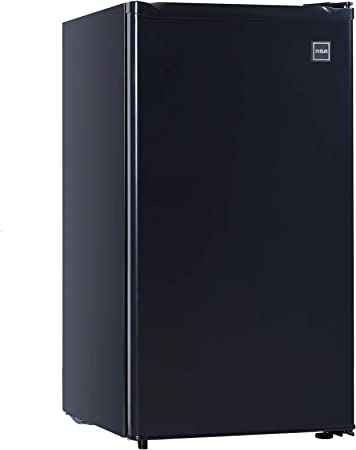 Photo 1 of PARTS ONLY DOES NOT GET COLD 
RCA RFR321-B-Black-COM RFR321-BLACK Mini Refrigerator, 3.2 Cu Ft Fridge, Black, CU.FT
