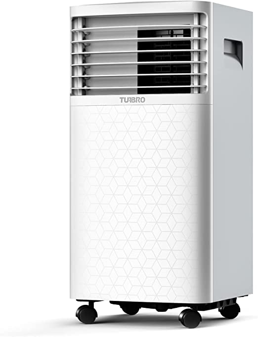 Photo 1 of PARTS ONLY COMPRESSOR NOT COMING ON 
TURBRO Greenland 10,000 BTU Portable Air Conditioner, Dehumidifier and Fan, 3-in-1 Floor AC Unit for Rooms up to 400 Sq Ft, Sleep Mode, Timer, Remote Included (6,000 BTU SACC)
