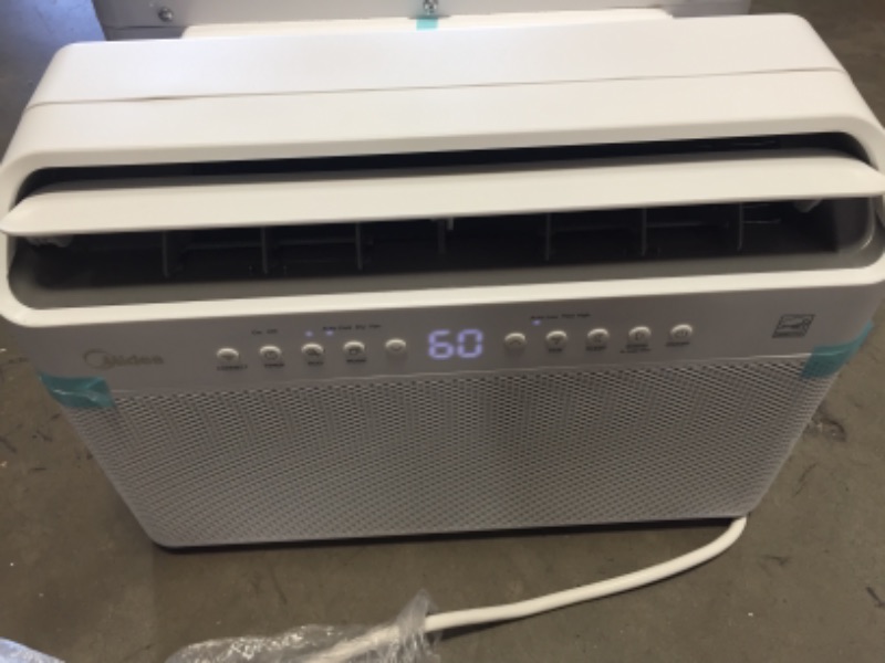 Photo 3 of Midea U Inverter Window Air Conditioner 12, 000BTU, The First U-Shaped AC with Open Window Flexibility, Robust Installation, Extreme Quiet, 35 Energy Saving, WiFi, Alexa, Remote, Bracket Included
*Minor dent*