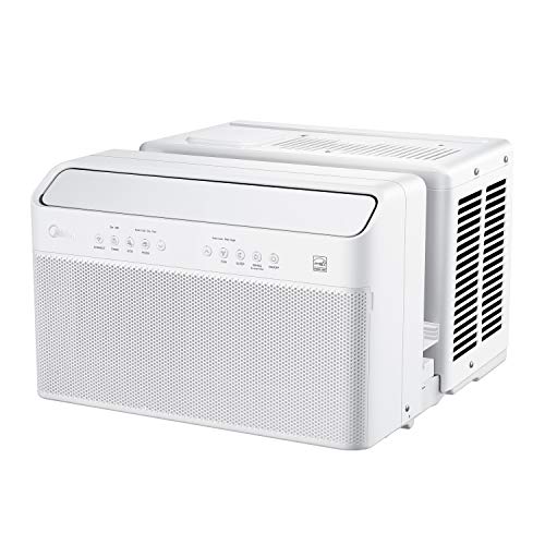 Photo 1 of Midea U Inverter Window Air Conditioner 12, 000BTU, The First U-Shaped AC with Open Window Flexibility, Robust Installation, Extreme Quiet, 35 Energy Saving, WiFi, Alexa, Remote, Bracket Included
*Minor dent*