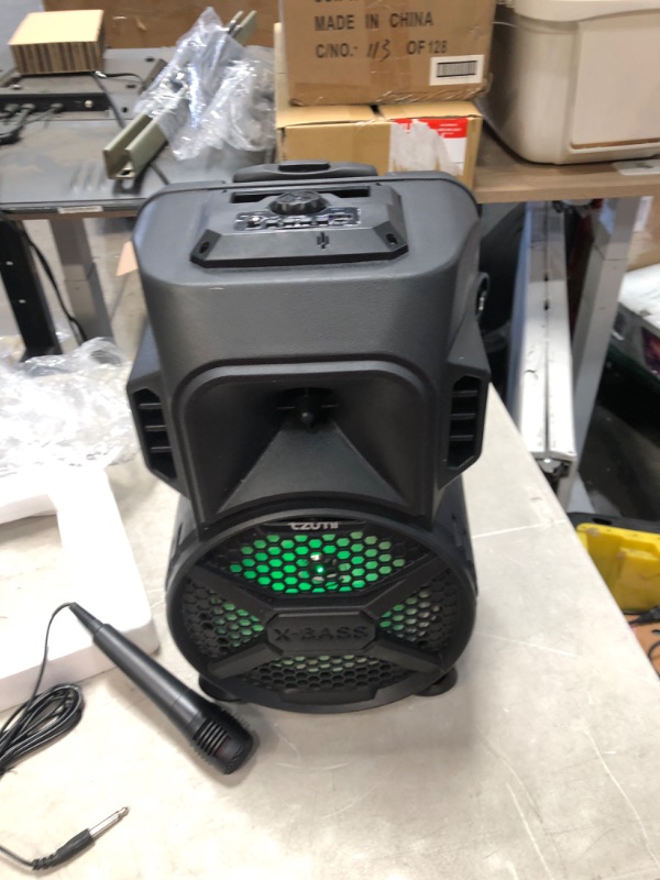 Photo 1 of Megabass Bluetooth Karaoke Jobsite Speaker