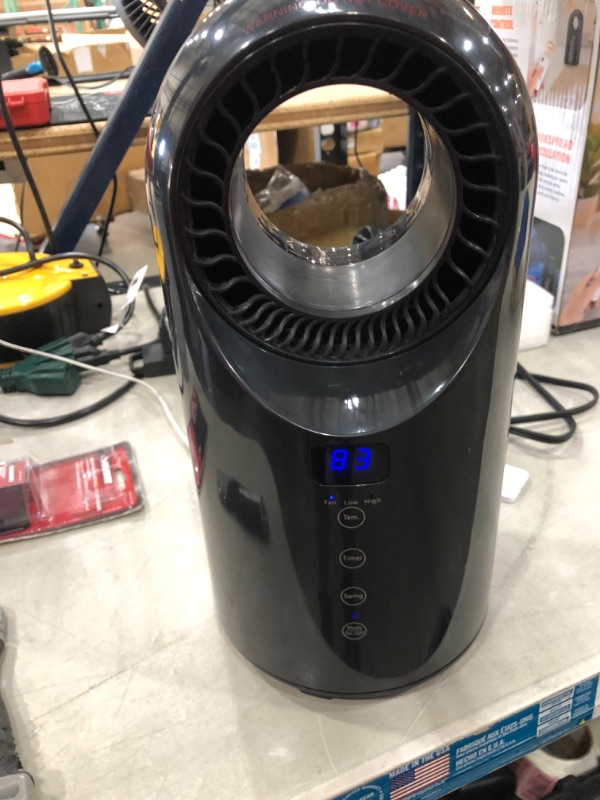 Photo 2 of WAPEMORK Space Heater for Use Portable Personal Electric Heaters Small Fan