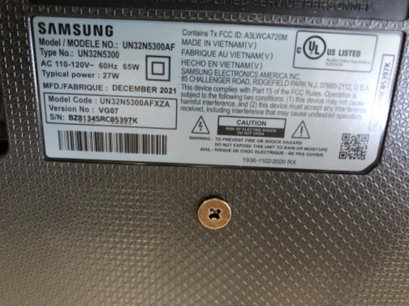 Photo 5 of SAMSUNG 32-inch Class LED Smart FHD TV 1080P (UN32N5300AFXZA, 2018 Model)