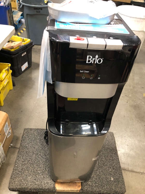 Photo 2 of Brio Self Cleaning Bottleless Water Cooler Dispenser, UL/Energy Star, Stainless Steel, Point of Use Drinking Water Filter, Hot, Cold, and Room Temperature