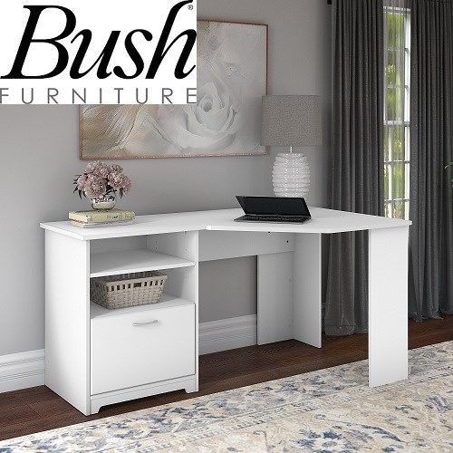 Photo 1 of **INCOMPLETE BOX 1 OF 2 ONLY***BUSH FURNITURE CABOT CORNER DESK
