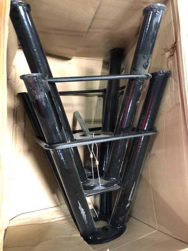 Photo 2 of **INCOMPLETE**Torin 10 Ton (20,000 lb) Capacity Heavy Duty Steel Jack Stands, Medium Profile, 2 Pack, T80071 , Black
