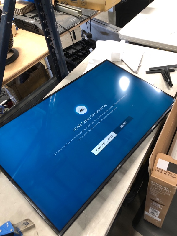 Photo 1 of SAMSUNG 43-Inch Class Crystal 4K UHD AU8000 Series HDR, 3 HDMI Ports, Motion Xcelerator, Tap View, PC on TV, Q Symphony, Smart TV with Alexa Built-In (UN43AU8000FXZA, 2021 Model)