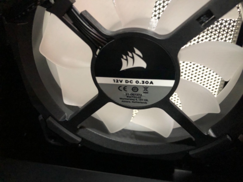Photo 1 of CORSAIR iCUE 5000T RGB Mid-Tower ATX PC Case-208 Individually Addressable RGB LEDs-Fits Multiple 360mm Radiators-Easy Cable Management-3 Included CORSAIR LL120 RGB Fans