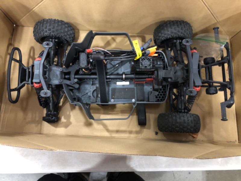 Photo 3 of ARRMA 1/10 SENTON 4X4 V3 3S BLX Brushless Short Course Truck RTR (Transmitter and Receiver Included, Batteries and Charger Required ), Blue, ARA4303V3T1