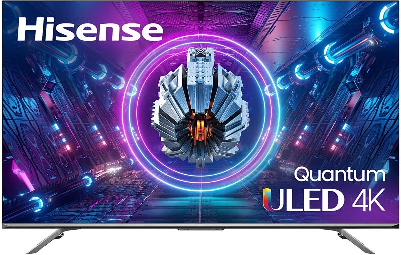 Photo 1 of Hisense ULED Premium 55U7G QLED Series 55-inch Android 4K Smart TV with Alexa Compatibility, 1000-nit HDR10+, Dolby Vision & Atmos, 120Hz, HDMI 2.1, Game Mode Pro