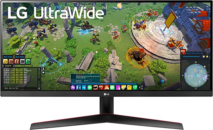 Photo 1 of LG 29WP60G-B UltraWide Monitor 29" 21:9 FHD (2560 x 1080) IPS Display, sRGB 99% Color Gamut, HDR 10, USB Type-C Connectivity, 3-Side Virtually Borderless Display - Black