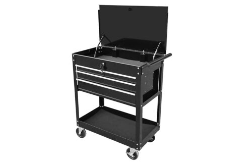 Photo 1 of Aain AA042 Heavy-Duty Rolling Tool Cart With Drawers Utility Tool Cart & Tool Chest with Storage for Garage and Warehouse, 580LBS Capacity