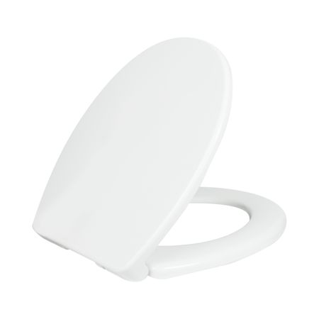 Photo 1 of **SMALL CHIP** LUXE Elongated Comfort Fit Toilet Seat
